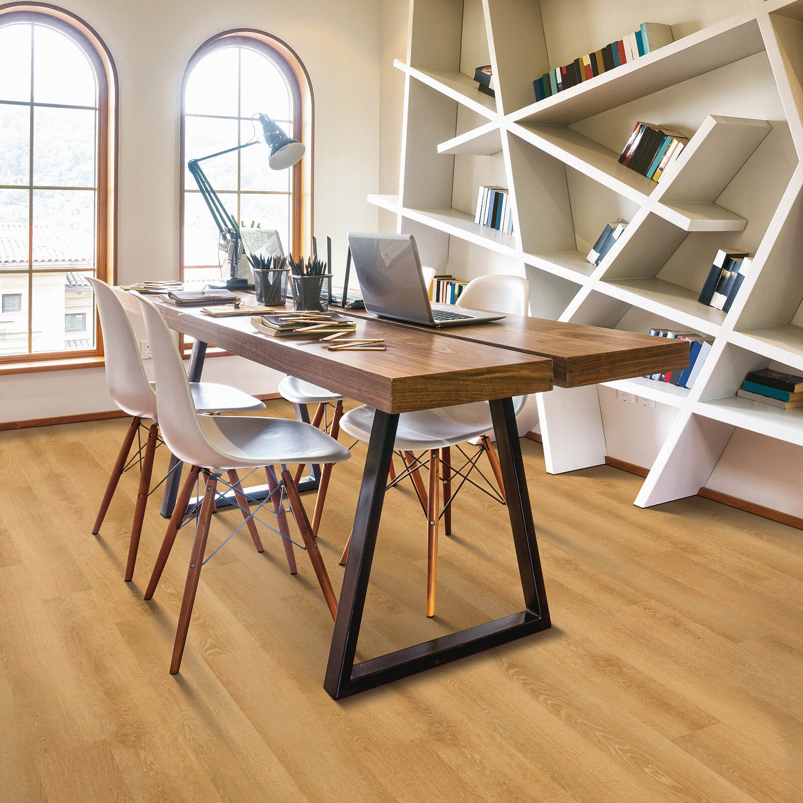 Vinyl flooring for study room | Rugs Rolls and More